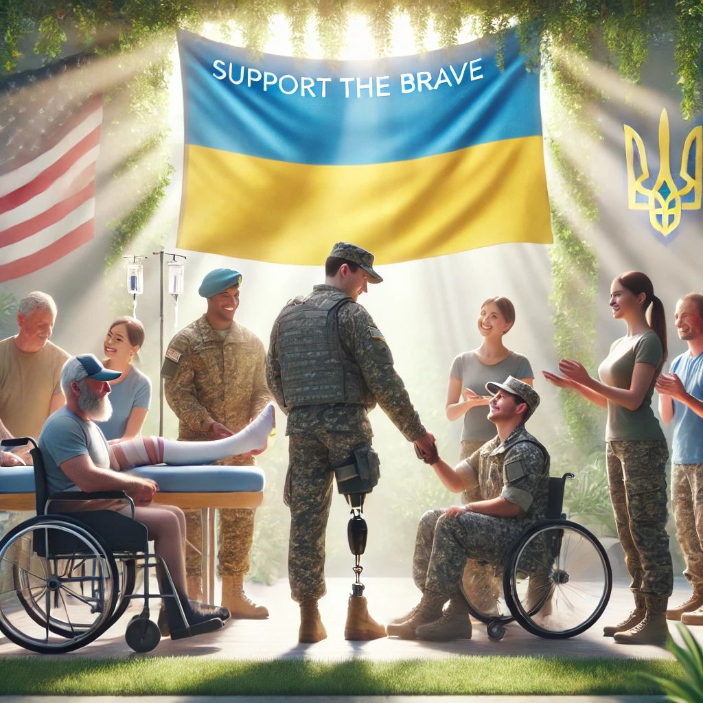 Support the Brave: Aid for Injured Soldiers